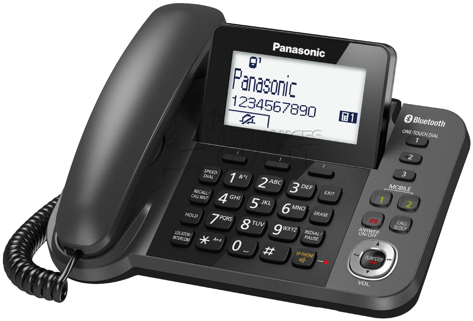Panasonic KX-TGF382AZM All In 1 System Corded + Cordless DECT Home Phone