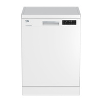 Beko BDF1620W White 16 Place Settings Freestanding Dishwasher