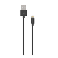 Cygnett CY2722PCCSL Essentials Lightning to USB-A Cable 1M - Black