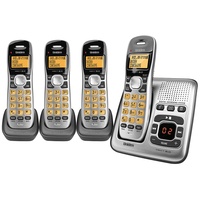 Uniden DECT1735+3 Quad(4) Handset Cordless Home Phone with Answering Machine 