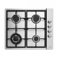 Euro Appliances ECT60GX Stainless Steel 60cm Gas Cooktop