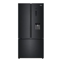 Haier HRF520FHC 492L Black- Finish French Door Refrigerator