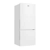 Kelvinator KBM4502WCR White 425L Bottom Mount Refrigerator