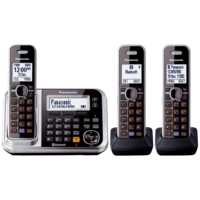 Panasonic KX-TG7893AZS 3 Handset Digital Cordless Telephone