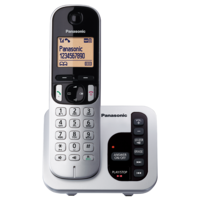 Panasonic KX-TGC220ALS Single Handset Cordless Home Phone