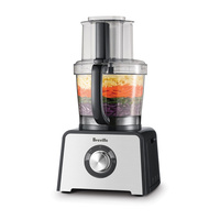 Breville LFP460GRY Wizz and Store Food Processor