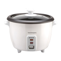 Maxim MKRC10 White 10 Cup Rice Cooker