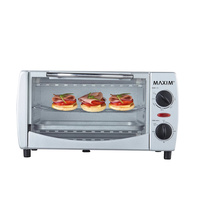 Maxim MMO9S 9L Benchtop Mini Oven with Timer 