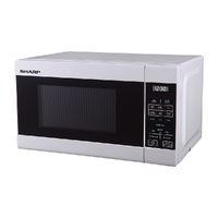 Sharp R211DW 20L Compact Microwave Oven