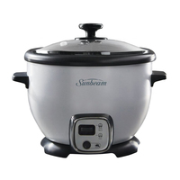 Sunbeam RCP4000SV Rice Cooker with Saute Function (10 Cups)