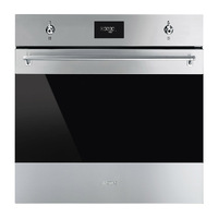 Smeg SFPA6301TVX 60cm Classic Thermoseal Pyrolytic Built-In Oven