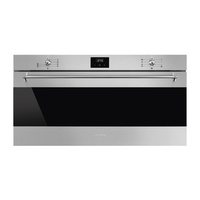 Smeg SFRA9300TVX 90cm Classical Thermoseal Built-In Stainless Steel Oven