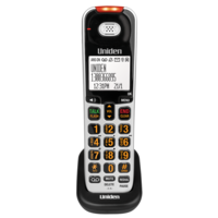 Uniden SSE07 Additional Handset for SSE 45/47 Series Systems - Silver