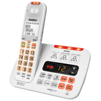 Uniden SSE45W Visual and Hearing Impaired Handset Cordless Phone System