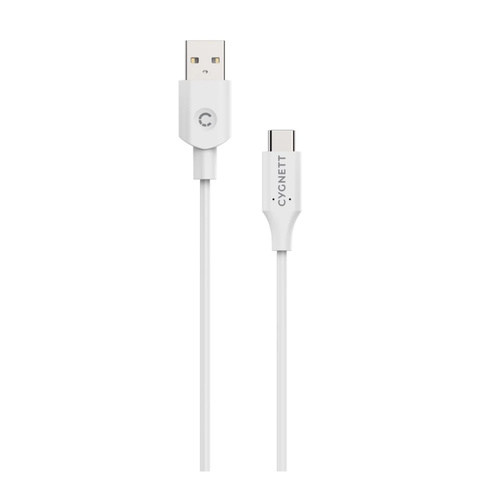 Cygnett CY2729PCUSA Essentials USB-C 2.0 to USB-A Cable 1M - White