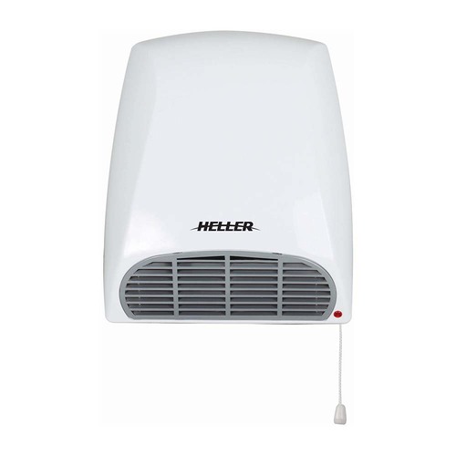 Heller HBH2000 2000W Wall Mounted Bathroom Fan Heater