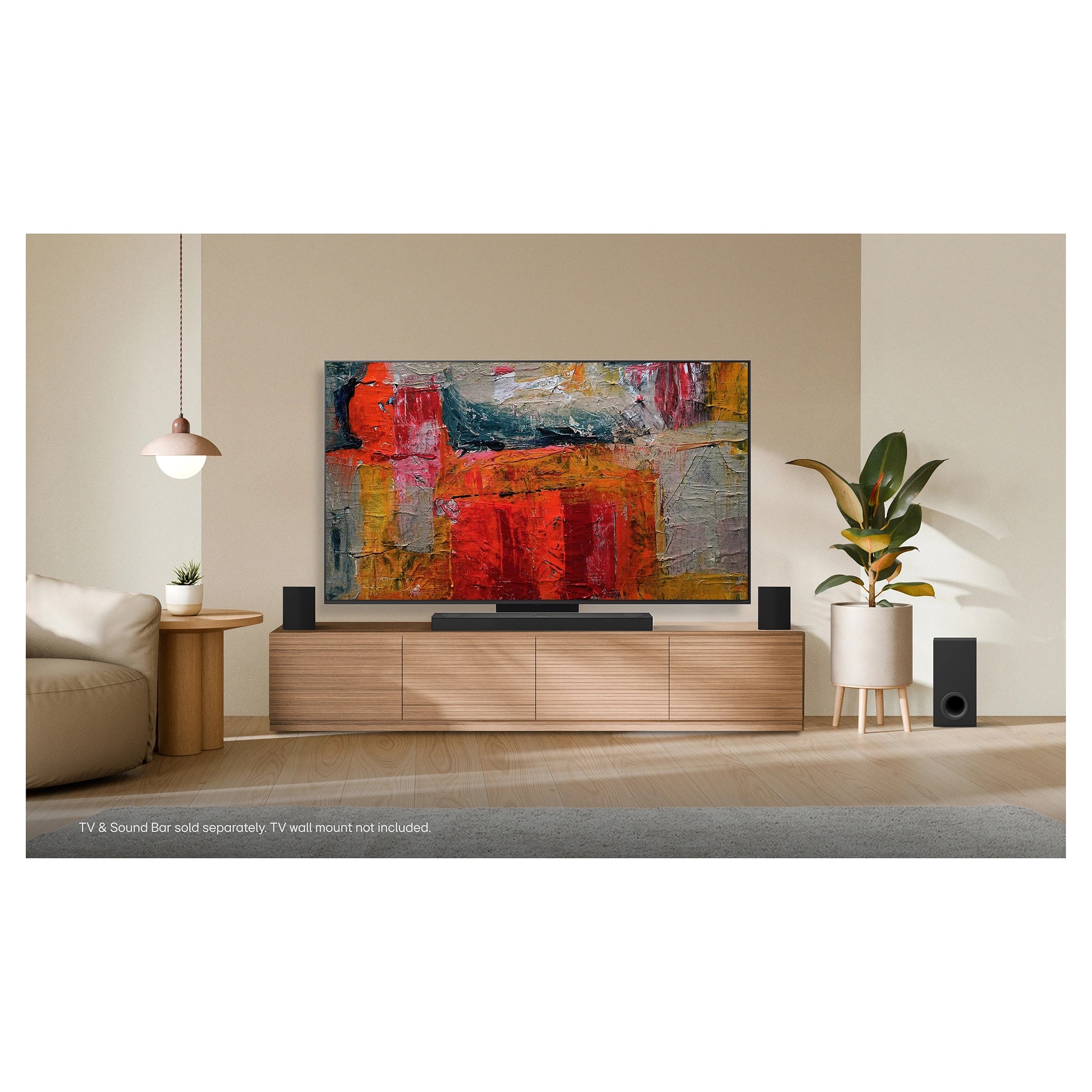 LG 75 Inch evo AI Mini LED 4K Smart TV 2026 75QNED86BSA, Lifestyle View