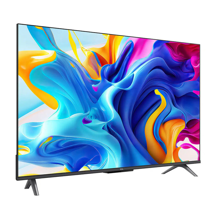TCL 43C645 43 Inch C645 QLED 4K Google TV, Front right view