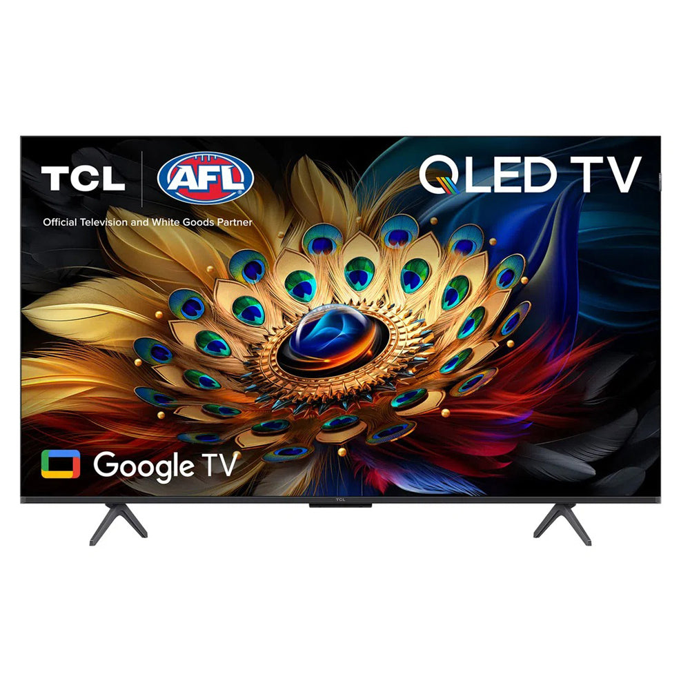TCL 50C655 50 Inch QLED 4K Google TV, Front view