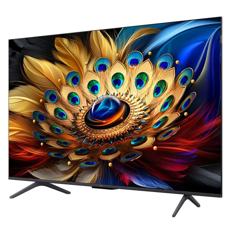 TCL 50C655 50 Inch QLED 4K Google TV, Front left view