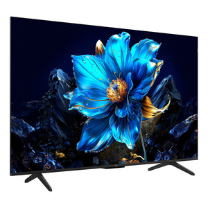 TCL 50 Inch P7K Full HD QLED Android TV 50P7K, Left View Screen On