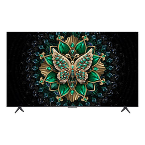 TCL 55 Inch C6K Premium QD-Mini LED TV 55C6K, Front View Screen On