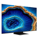 TCL 55C755 55 Inch QD-Mini LED 4K Google TV, Front right view