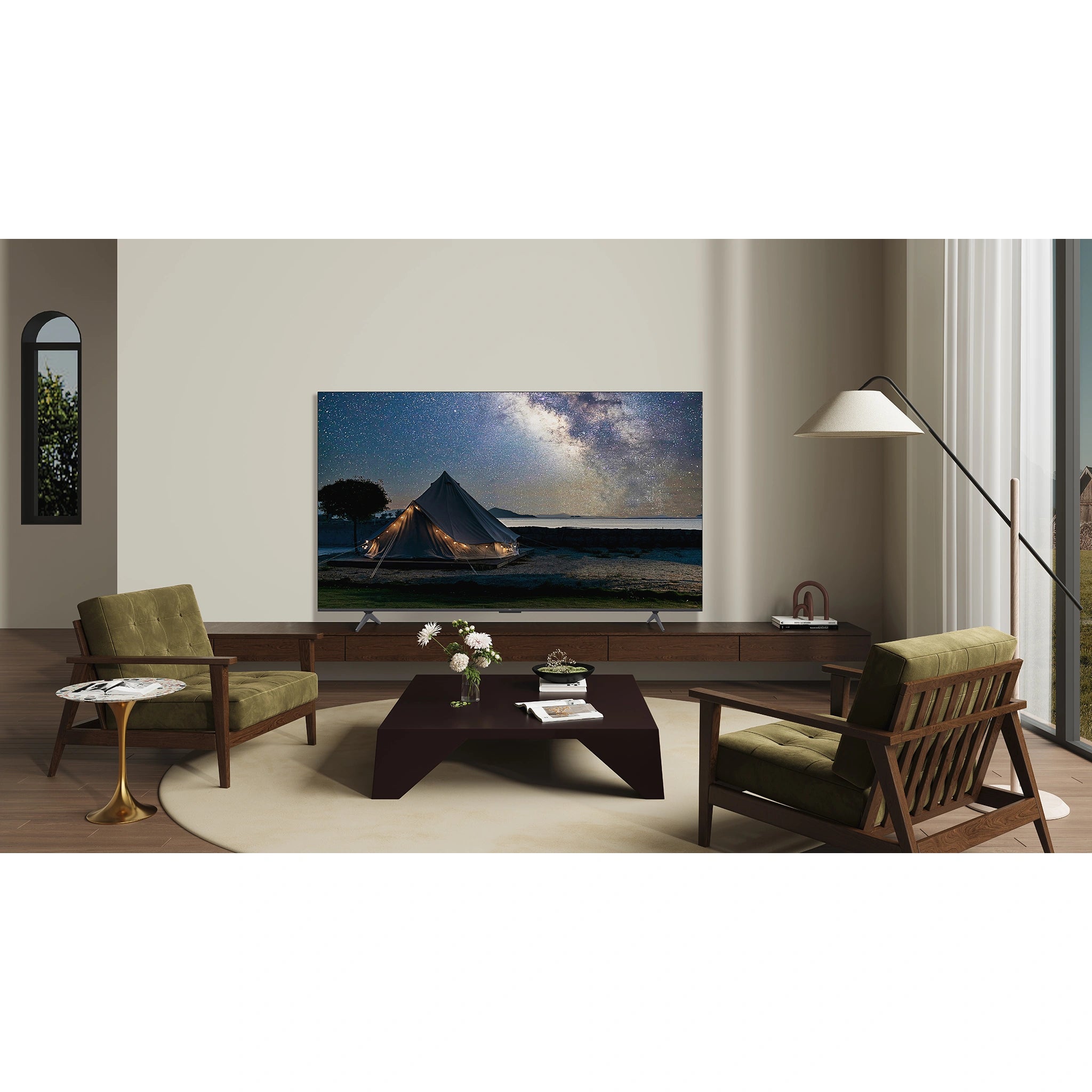 TCL 55 Inch P7K Full HD QLED Android TV 55P7K, Lifestyle View
