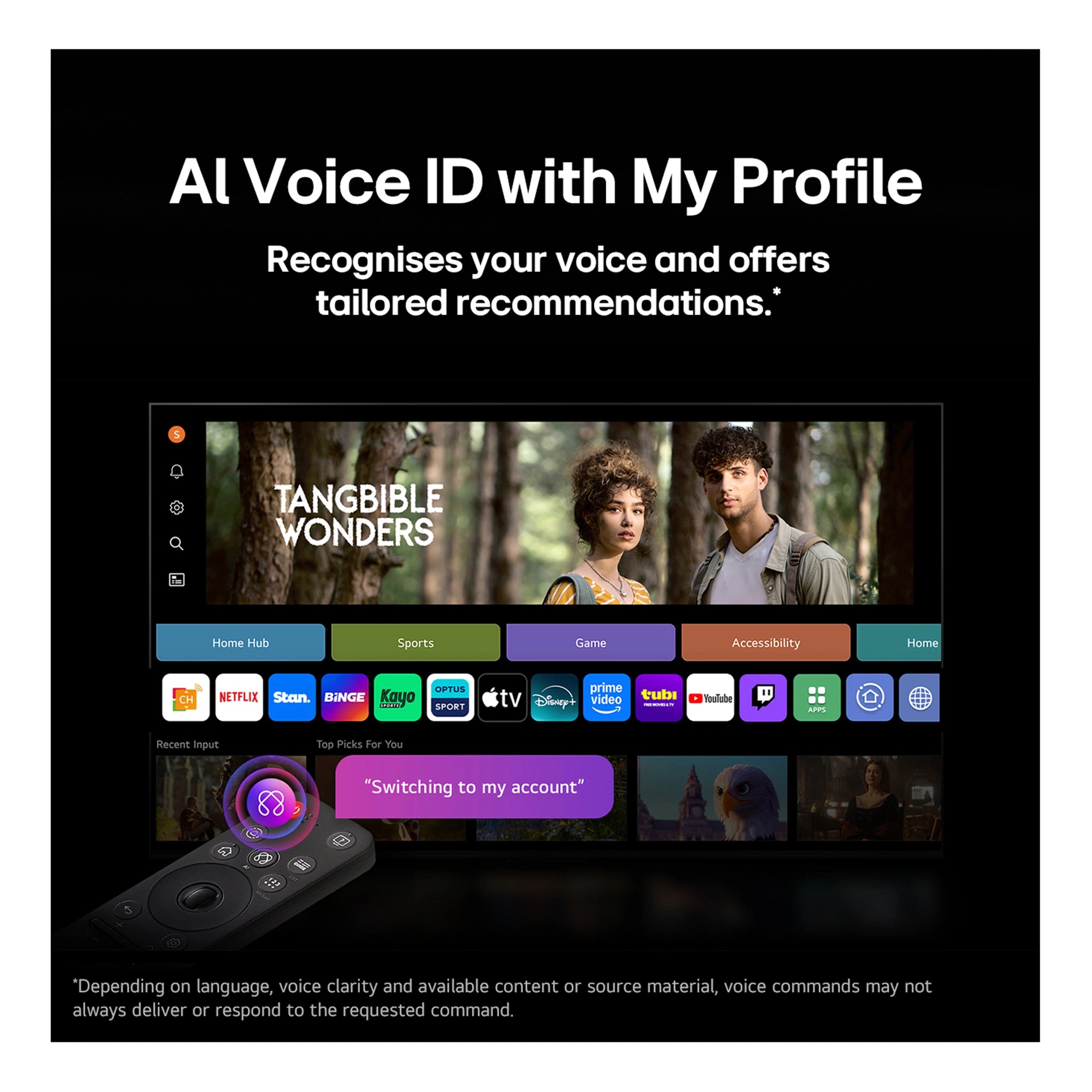 LG 55 Inch QNED evo AI Mini LED QNED93A 4K Smart TV 55QNED93ASA, Features