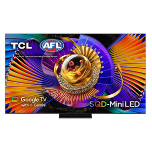 TCL 65 Inch C7L SQD-Mini LED 4K Google TV 65C7L, Front Feature View