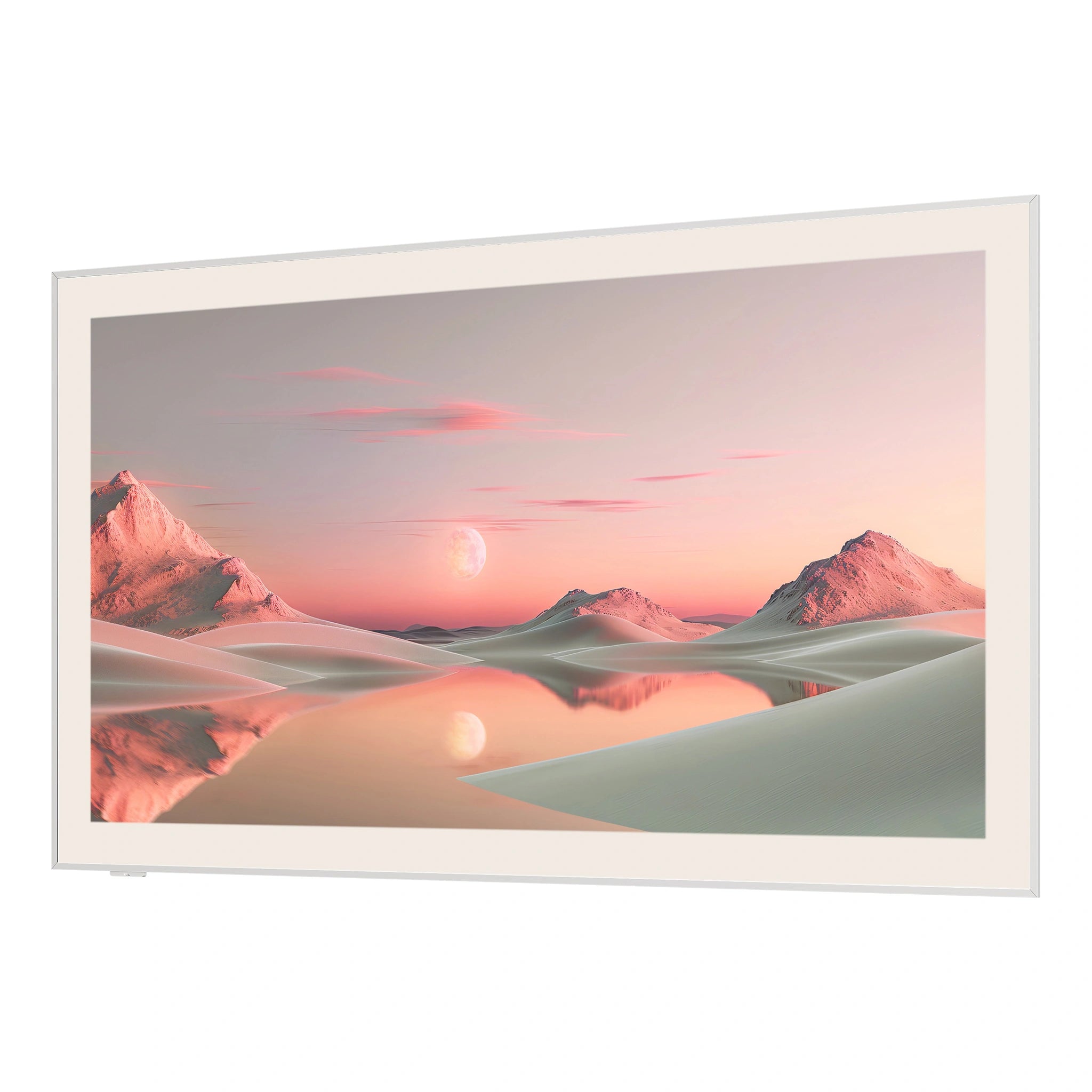 TCL 65 Inch Class NXTVISION 4K QLED Smart TV with Google TV and Flush Wall Mount 65A300W, Right View