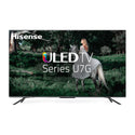 Hisense 65U7G 65 Inch U7G 4K UHD HDR Smart ULED TV, Front view