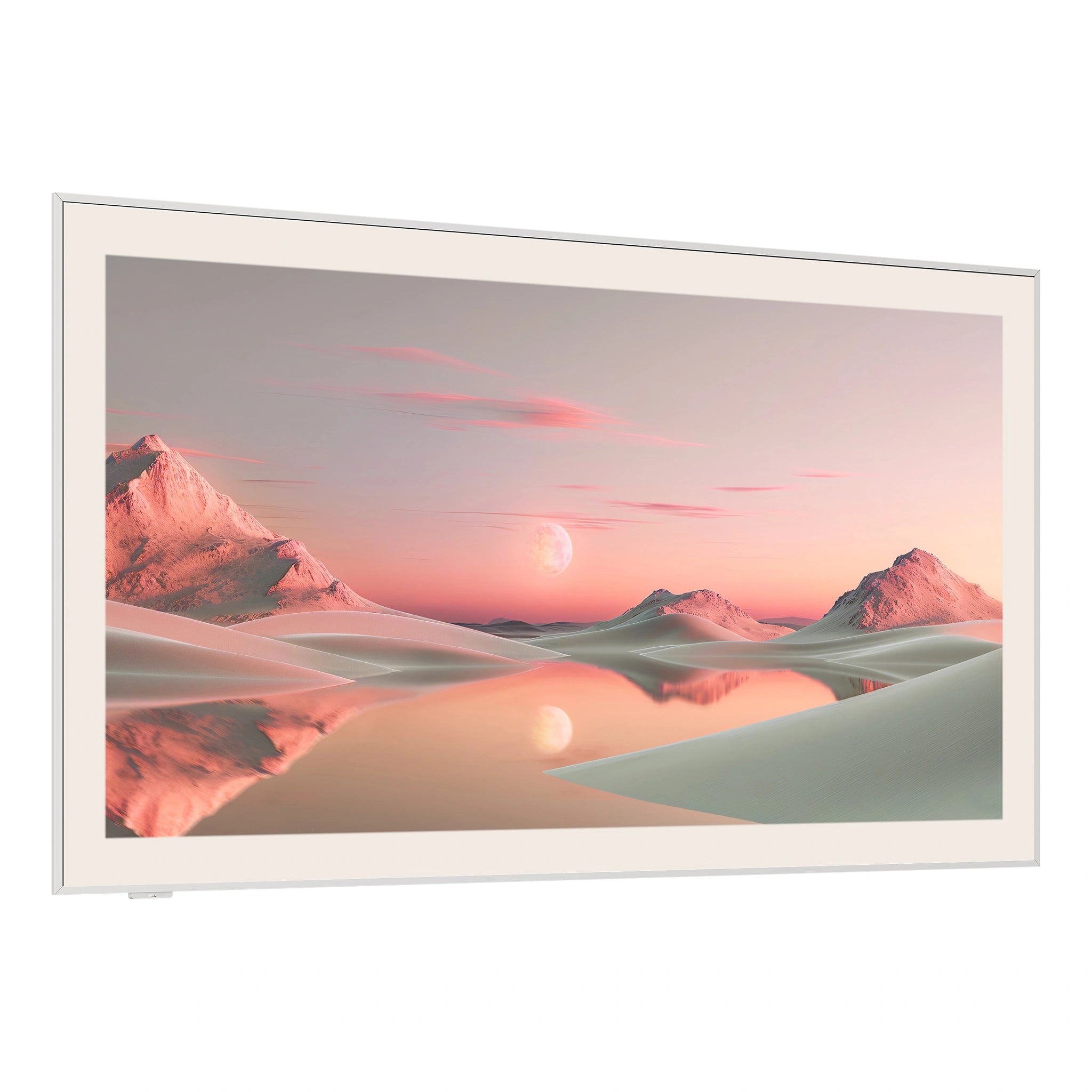 TCL 75 Inch Class NXTVISION 4K QLED Smart TV with Google TV and Flush Wall Mount 75A300W, Left View