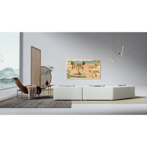 TCL 75 Inch Class NXTVISION 4K QLED Smart TV with Google TV and Flush Wall Mount 75A300W, Lifestyle View