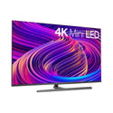TCL 75X10 75 Inch 4K/8K QLED TV, Front right view