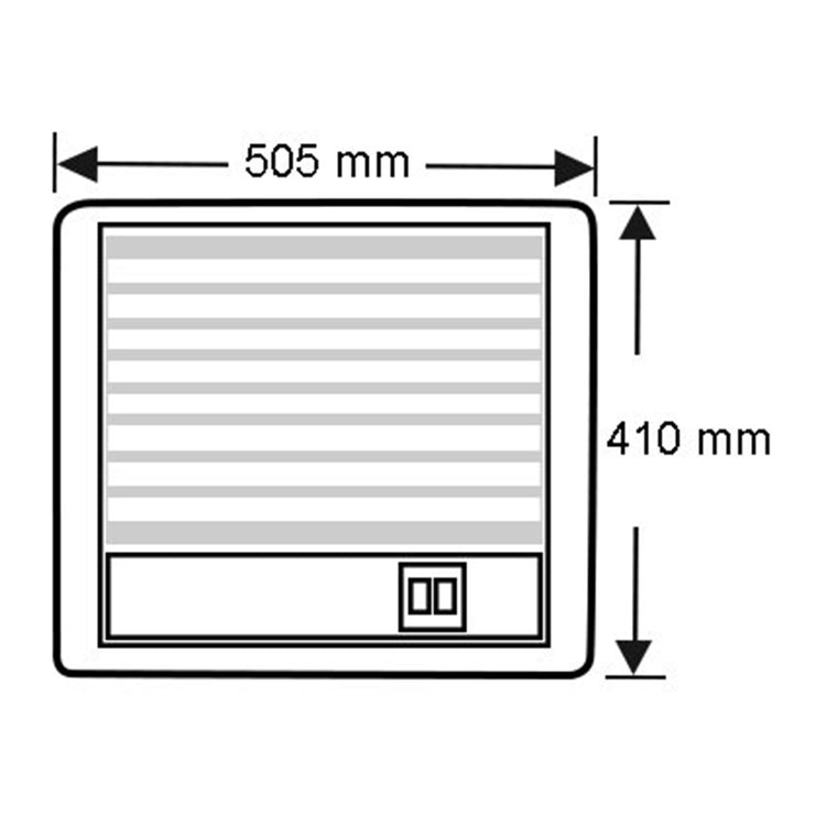 Rinnai 850SL Radiant Gas Heater