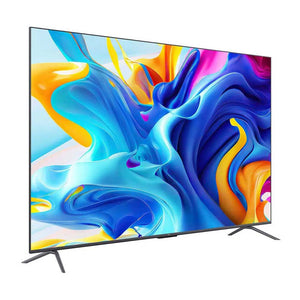 TCL 85C645 85 Inch C645 QLED 4K Google TV, Front right view