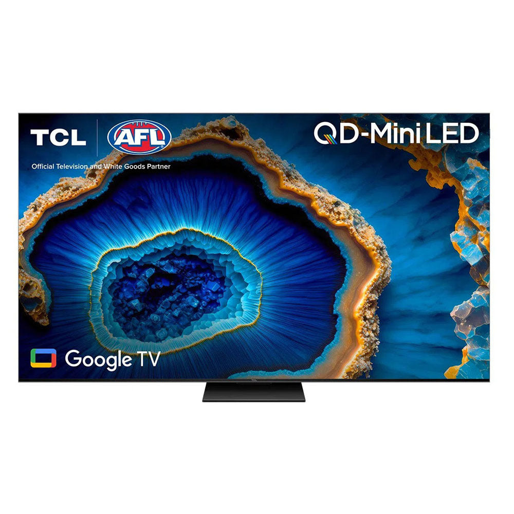 TCL 85C755 85 Inch QD-Mini LED 4K Google TV, Front view