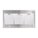 Euromaid AAS9SE3 90cm Stainless Steel Canopy Rangehood