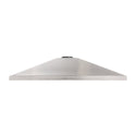 Euromaid AAS9SE3 90cm Stainless Steel Canopy Rangehood, Front view