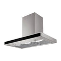 Inalto 90cm Canopy Rangehood ARBC90TBS, Front left view