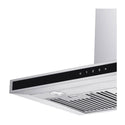 Inalto 90cm Canopy Rangehood ARBC90TBS, Control panel view