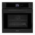 Artusi 60cm Multifunction Electric Built-In Oven Black AO6000MB, Front View
