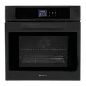 Artusi 60cm Multifunction Electric Built-In Oven Black AO6000MB, Front View