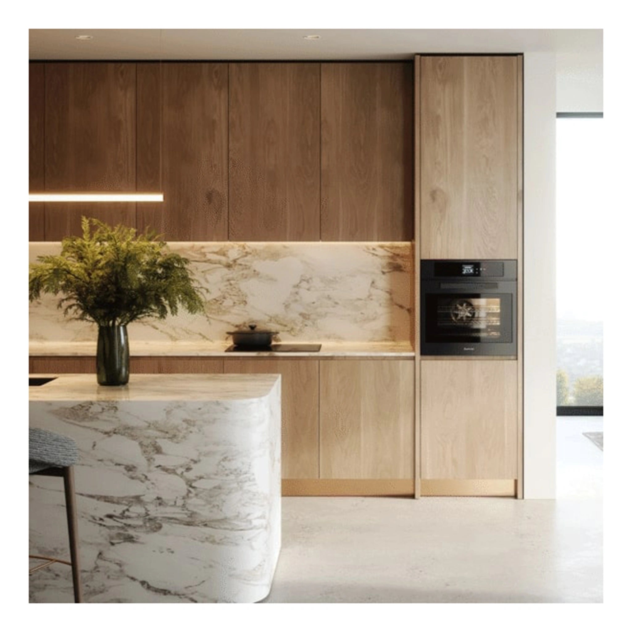 Artusi 60cm Multifunction Electric Built-In Oven Black AO6000MB, Lifestyle 3