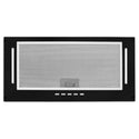 Artusi 90cm Concealed Undermount Rangehood – Black AUM90B, Front View