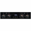 Artusi 60 cm Electric Built-In Double Oven – Black CAO888B, Control Panel View