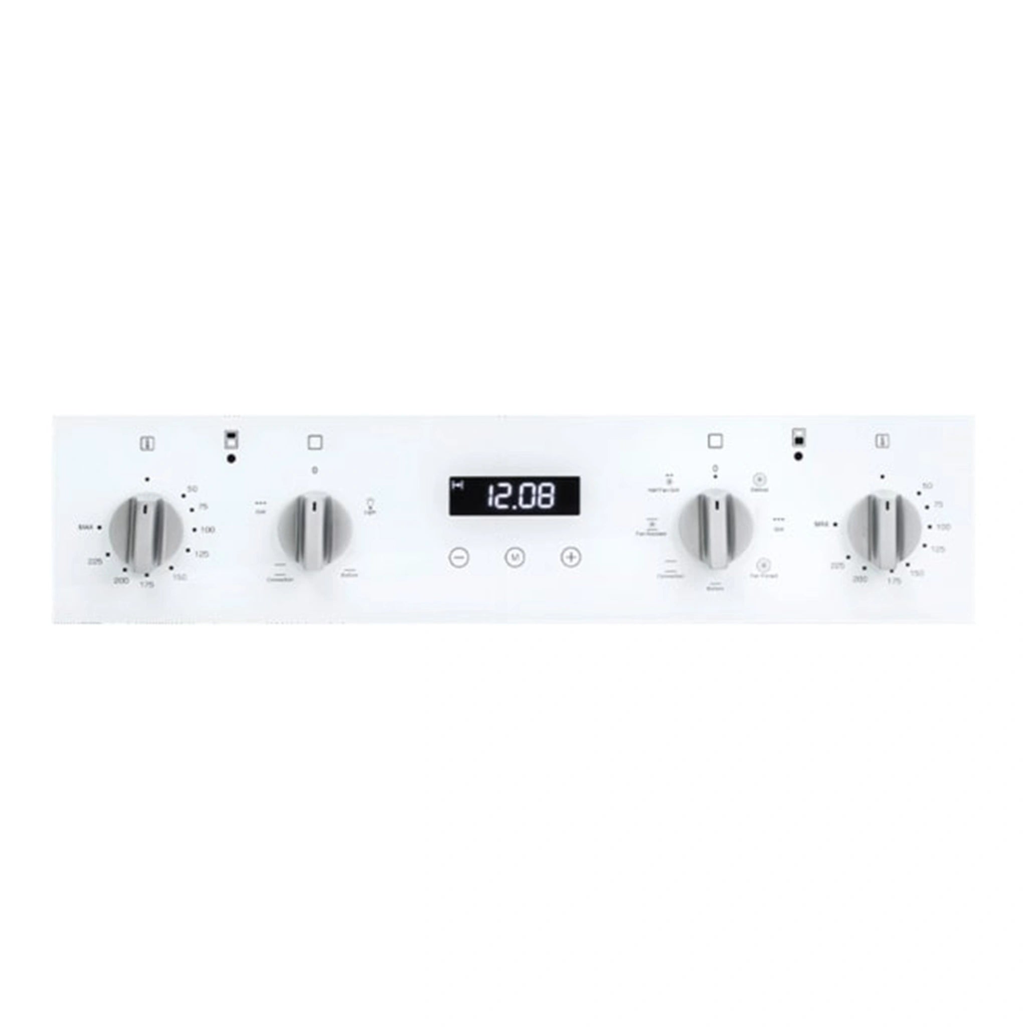 Artusi 60 cm Electric Built-In Double Oven – White CAO888W,  Control Panel View