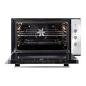 Artusi 90cm Stainless Steel Electric Built-in Oven CAO900X1, Front View with Door Open