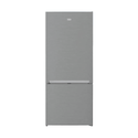 Beko 450L Bottom Mount Fridge BBM450X, Front view